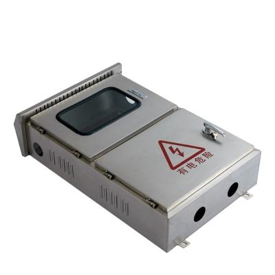 China Stainless Steel AC PV Distribution Box Visible Rainproof Photovoltaic Box for sale