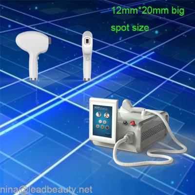 China 12 Inch touch screen 2000W Input Power diode laser soprano hair removal machine for sale