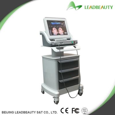 China HIFU Skin Tighten and Facial Lifting System with 4.5mm/3.0mm/1.5mm/13mm 4 heads for sale