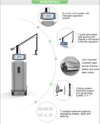 China New product ideas 40W medical fractional CO2 laser for Acne removal and scar removal beauty equipment for sale