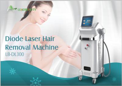 China Triple wavelength diode laser hair removal machine with painless and permanently foe all skin color for sale