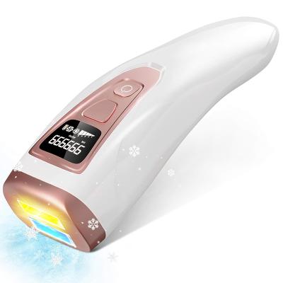 China Hair Removal Newcomer Home Use Permanent IPL Laser Hair Removal Machine With Cool Ice Skin Rejuvenation for sale