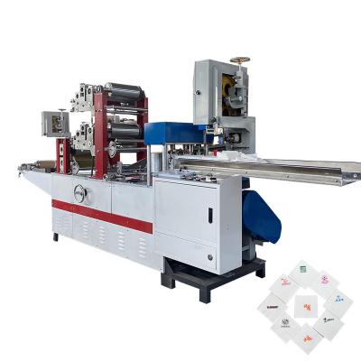 China Napkin Paper Making Machine Household Tissue Paper Production New Products Small Business Ideas Equipment Color Printing for sale