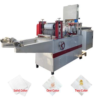 China Household automatic tissue paper production m folded napkin tissue paper machine napkin making machines for sale