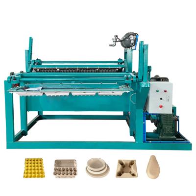 China Egg Tray Molding Free Sample Paper Egg Paper Tray Making Machine Egg Carton Box Forming Machine for sale