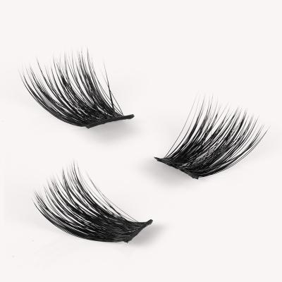 China Group DIY wick lashes wholesale group lashes different lashes group eyelash lashbox custom packaging silk volume eyelash extension for sale