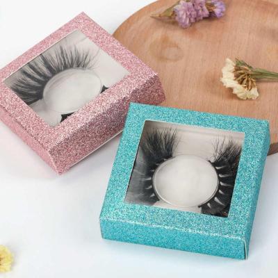 China Customized Natural Long 3D Mink Eyelashes 25mm Mink Eyelashes for sale