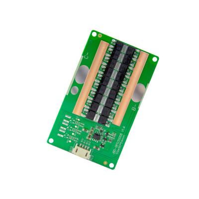 China Aluminum PCB JBD 3S 12V 60A bms for lithium ion batteries pack with balance function for stern reverser for sale