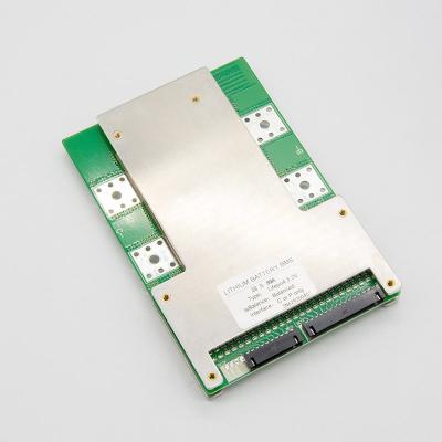 China Electronic products JBD bms 28s 80A lifepo4 with balance and temperature control pcb 96v for sale