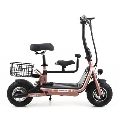 China Low price 2022 aluminum alloy folding electric scooter with 10 inch tire electric scooter 2 wheels for sale