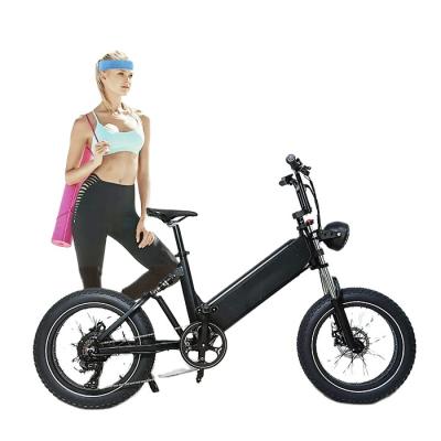 China Electric Bicycle Suppliers New Model Aluminum Alloy Sight 7 Speed ​​Snow Beach Tire Fat Fat Tire Bike 500 Watt for sale