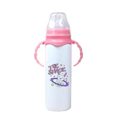 China Viable Sublimation Stainless Steel Tumbler Sippy White 8 oz Wine Tumbler Mug As for Kid's Gift for sale