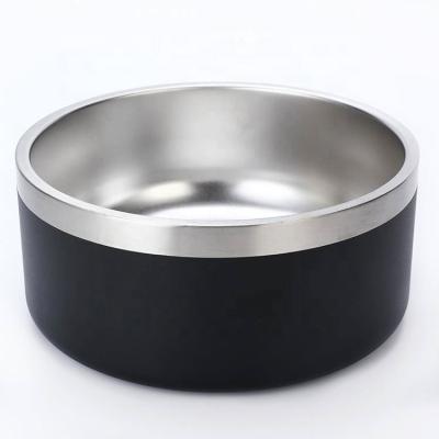 China Maikesub Eco-Friendly 18/8 Stainless Steel Non-Slip Dog Bowl Dog Bowl Holds 32 Ounce Dog Bowl for sale