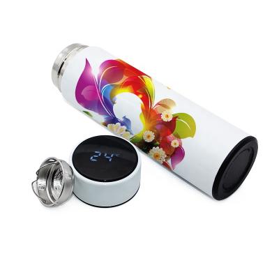 China 2020 New Concept LED Thermos Sustainable Temperature Show Smart Bottle Water Stainless Steel Mug For Christmas for sale