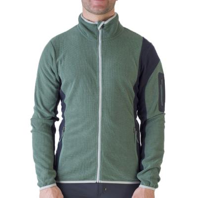 China 2021 new breathable lanuched men long zip lightweight fleece jacket for sale