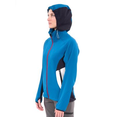 China Italian Outdoor Apparel Brands Anti-UV Slim Fit Anti-Abrasion Outdoor Hiking Climbing Clothing Jacket Women for sale