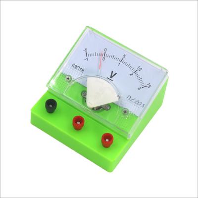 China Teaching Student Use Educational Dual Range 0-3/0-15V DC Voltmeter China Factory Price for sale