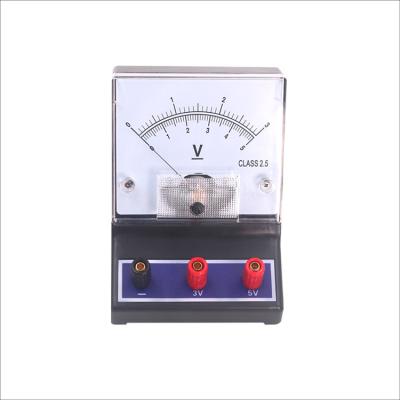 China Student Teaching Use Professional Exporters Supply Educational Dual Range 0-3/0-5V DC Voltmeter For College Student for sale