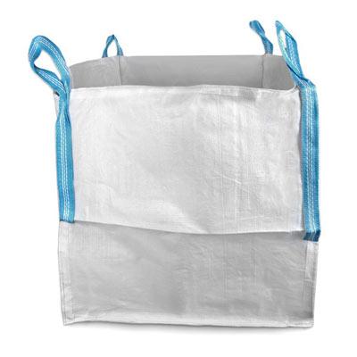 China Food Grade FIBC 2 Ton Bag For Sale Industrial Plastic Big Jumbo Bag Custom Packing 2000KG Big Bulk Jambo Sack Spitter for sale