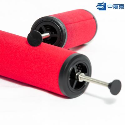 China Red 0.01uM Hankison Filter Element Fiberglass Oil Separator Cartridge for sale