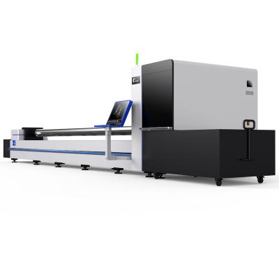 China Laser CUTTING 2021 6020 Professional Pipe Tube CNC Fiber Metal Laser Cutting Machine For Square Round Pipe Steel / Pipe Cutter for sale