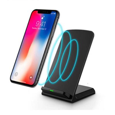 China UniversalÂ   10W Stand Holder Qi Induction Wireless Charging Charger For Samsung Note S20 S10 9 8 For iPhone 12 11 pro X Xs Max Xr for sale