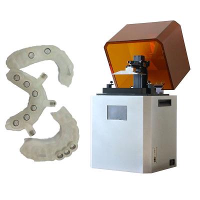 China Factory hot sale dental DLP 3d printer for dental splint with resin cast simple operation for sale