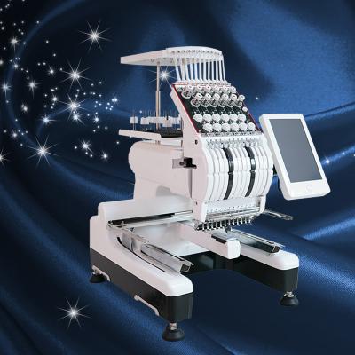 China Sale Factory Price Home Use Small Single Head Embroidery Machine 20 Needles High Speed ​​Multi Function for sale