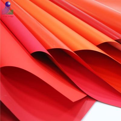 China Anticurl Plain Red 5*7 Card Paper For Wedding Invitation Cards for sale