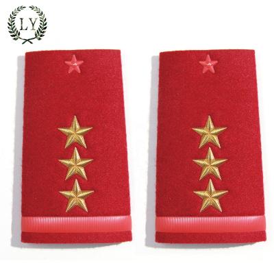 China Navy Pilot Uniform Rank Soft Lightweight Metal Custom Shoulder Board For Sale for sale