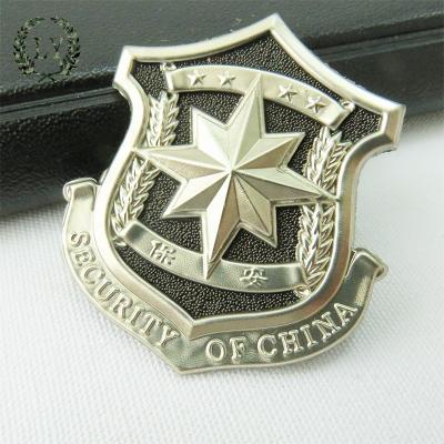 China No Lapel Good Quality Custom Made Pin Soft Enamel Metal Badge For Military Uniform for sale