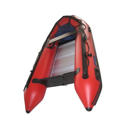 China DropStitch Fabric + Durable PVC Inflatable Boat Customized Logo Inflatable Boat 30kgs Quality Assurance for sale