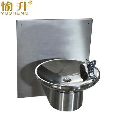 China SUS304 Stainless Steel Double Basin Wall Mounted Drinking Water Fountain For School for sale