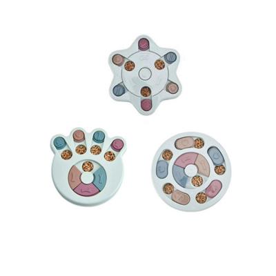 China Viable Dog Puzzle Toys For Puppy Training Dog Toy Dispenser Dog Treat Puzzle Slow Feeder Feeder Bowl for sale