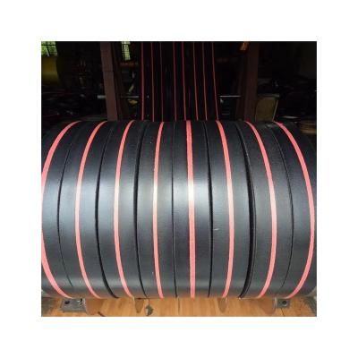 China Wholesale Rubber Quality Heavy Duty Flat Base Rubber Transmission Conveyor Belt Roller With Good Service for sale