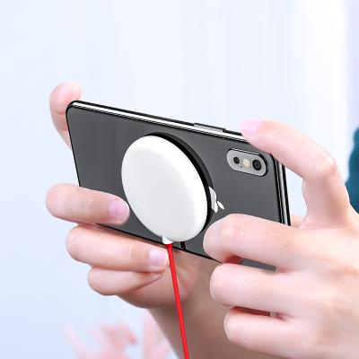 China Mobile Phone Factory New Cell Phone Sucker 10W Portable Fast Charging Wireless Charger With Suction Cup Suitable For IP8/X Samsung Note 8 for sale