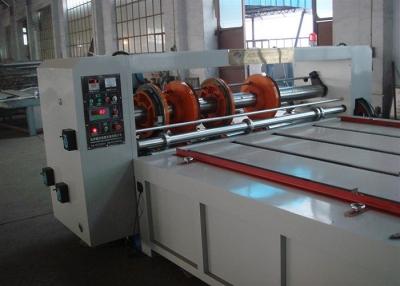 China Kettingstype Hand het Voeden RS4 Karton Roterende Slotter-Machine Semi Auto Te koop