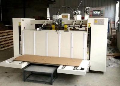 China Semi Auto Box Corrugated Cardboard Stitching Machine Double Servo for sale