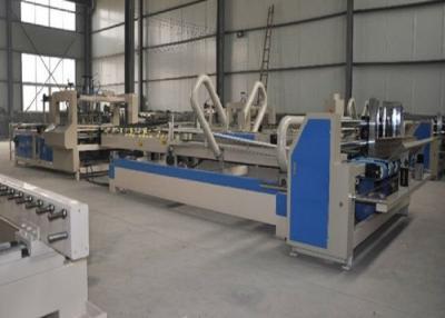 China PLC Touch Screen Corrugated Box Folder Gluer Machine Automatic for sale