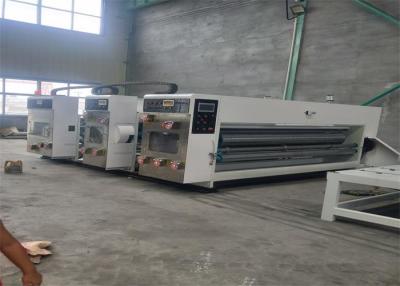 China Chain Feeding Rotary Slotting Die Cutting Machine Semi Auto for sale