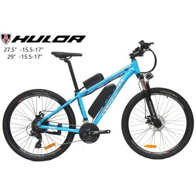 China Aluminum Alloy 26 Inch HULDA 21speed Electric Mountain Bike 36V 350W Ebike Lithium Battery Electric Bicycle for sale