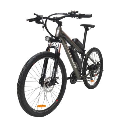 China High Quality 36V 48V 350W 500w Aluminum Alloy HULDA Ebike Bicicleta Electrica 26 Inch Cheap Mountain Electric Bicycle for sale