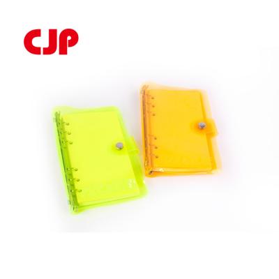 China 2022 New Design High Quality Custom Plastic A5 Cover Spiral Binding Planner Printing Plastic Notebooks for sale