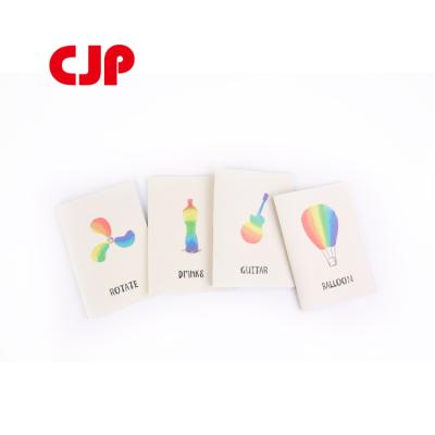 China New Design High Quality Mini Pattern Cover Book Colored School Supplies Thread A5, A6 Composition Notebook for sale