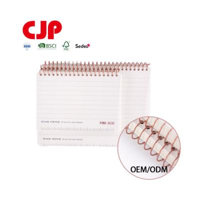 China New Product Calendar Spiral Shape Logo Small Size Cute Gift Custom Spiral Stationary Notepads for sale