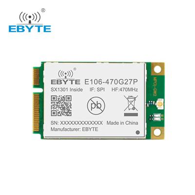 China LoRaWAN Gateway Ebyte Free Sample E106-470G27P 5km Long Range Lora 433 MHz Wireless Module sx1301 lora gateway module sx1301 LoRaWAN for sale