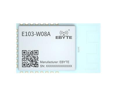 China IOT Ebyte E103-W08A 2.4GHz WiFi 802.11b Dicaryon ARM Low Power WIFI To UART Module for sale