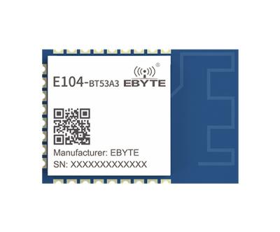 China Ebyte E104-BT53A3 EFR32BG22 Small SMD BT5.2 Internet of Things (IoT) 2402~2480MHz 120m High Precision Stable Wireless Module 120m for sale