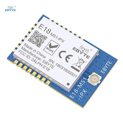 China Cheap price 1km zigbee IOT communication module SMD EBYTE 2.4g Zigbee Cc2530 wireless module E18-MS1-IPX for sale