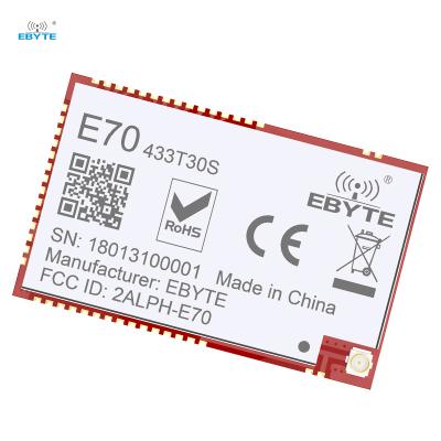 China Ti Soc Long Range Cc1310 Wireless Networking Equipment 433mhz Module 433mhz Modules IOT 433 MHz IOT Solutions E70-433T30S Ebyte Ebyte RF Wireless Module for sale